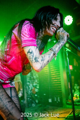 Death by Romy performing live at Chain Reaction in Anaheim, April 25, 2025