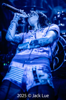 Death by Romy performing live at Chain Reaction in Anaheim, April 25, 2025