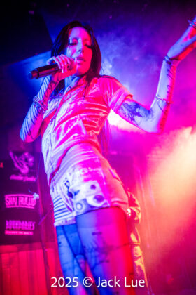 Death by Romy performing live at Chain Reaction in Anaheim, April 25, 2025