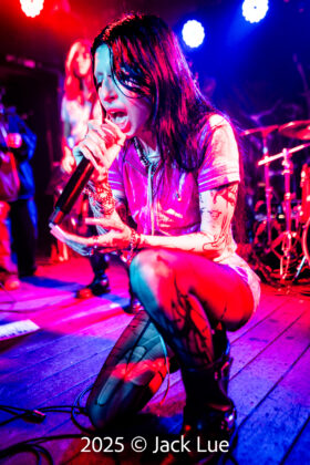 Death by Romy performing live at Chain Reaction in Anaheim, April 25, 2025