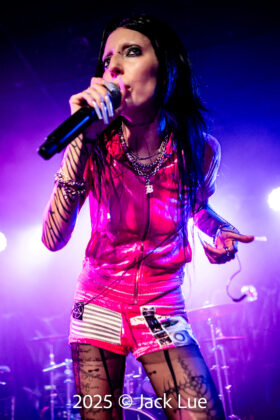 Death by Romy performing live at Chain Reaction in Anaheim, April 25, 2025