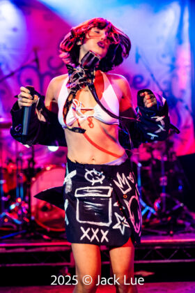 Annika Rose performing live at The Roxy in Los Angeles on June 14, 2025