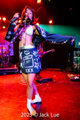 Annika Rose performing live at The Roxy in Los Angeles on June 14, 2025