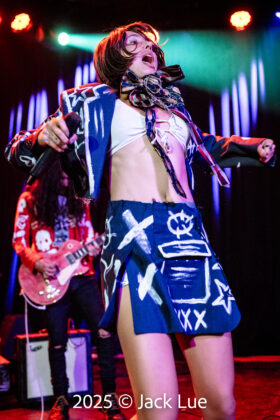 Annika Rose performing live at The Roxy in Los Angeles on June 14, 2025