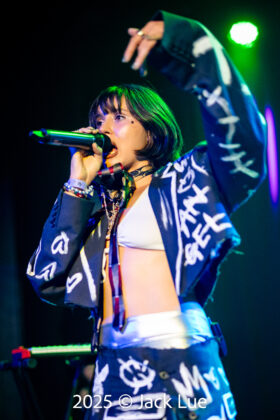 Annika Rose performing live at The Roxy in Los Angeles on June 14, 2025