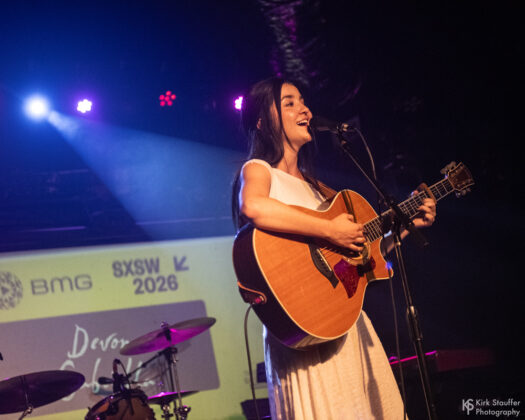 Devon Gabriella SXSW 2026 live performance at Elysium in Austin Texas