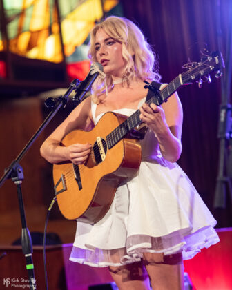 Holly Macve SXSW 2026 live performance at Central Presbyterian Church in Austin Texas