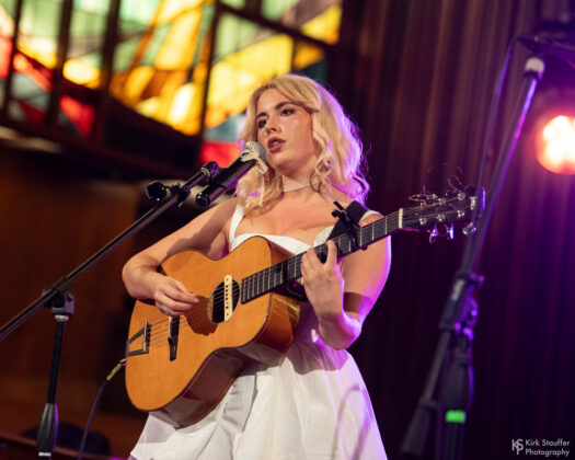 Holly Macve SXSW 2026 live performance at Central Presbyterian Church in Austin Texas