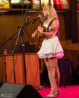 Holly Macve SXSW 2026 live performance at Central Presbyterian Church in Austin Texas