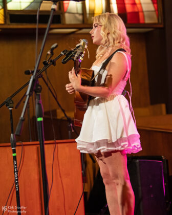 Holly Macve SXSW 2026 live performance at Central Presbyterian Church in Austin Texas