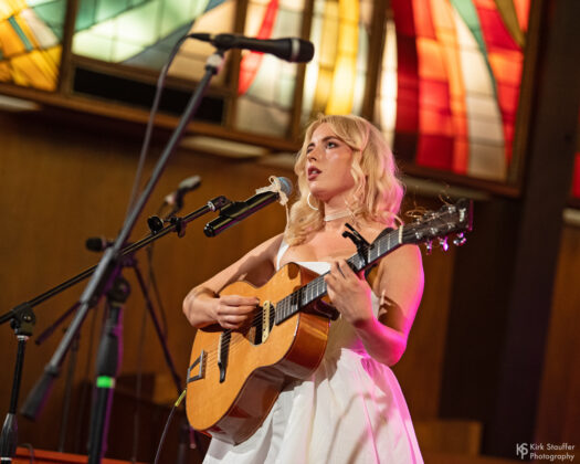 Holly Macve SXSW 2026 live performance at Central Presbyterian Church in Austin Texas