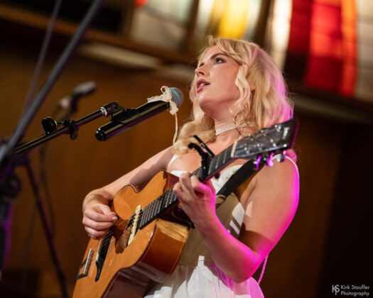 Holly Macve SXSW 2026 live performance at Central Presbyterian Church in Austin Texas