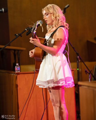 Holly Macve SXSW 2026 live performance at Central Presbyterian Church in Austin Texas