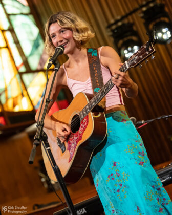 Georgia Webster SXSW 2026 live performance at Central Presbyterian Church in Austin Texas