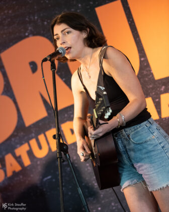 Anna Shoemaker SXSW 2026 live performance at BMI Brunch Austin Texas