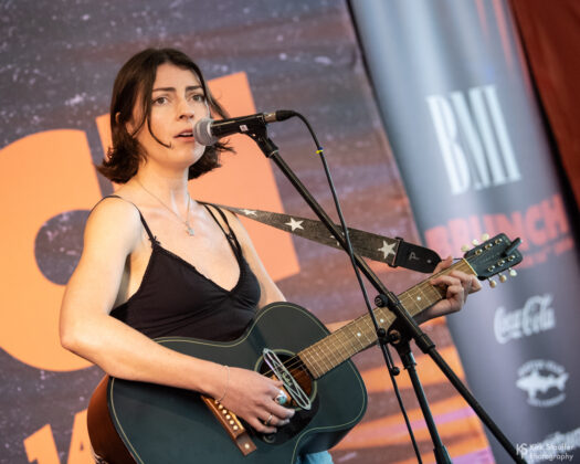 Anna Shoemaker SXSW 2026 live performance at BMI Brunch Austin Texas
