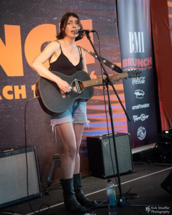 Anna Shoemaker SXSW 2026 live performance at BMI Brunch Austin Texas