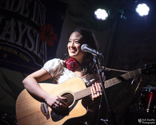 Zoe Tan SXSW 2026 live performance at Las Perlas Austin Texas