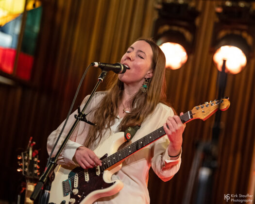 Lila Tristram SXSW 2026 live performance at Central Presbyterian Church in Austin Texas