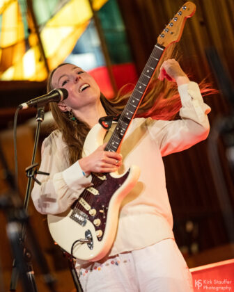Lila Tristram SXSW 2026 live performance at Central Presbyterian Church in Austin Texas